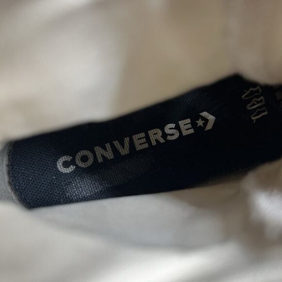 Converse Sneakers Mens 5.5 Womens 7 White Run Star Hike High Top Chuck Taylor - Picture 12 of 13